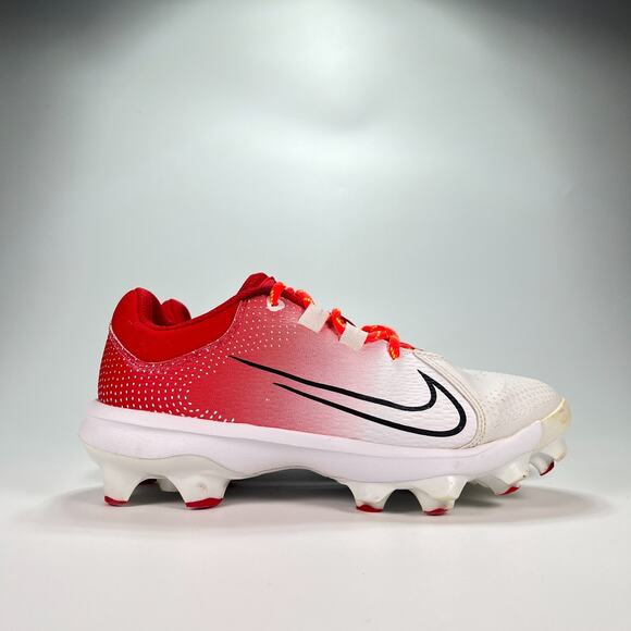 Nike Hyperdiamond 4 MCS Red White Softball Cleats DC8990-600 Women’s Size 8 - Picture 1 of 10